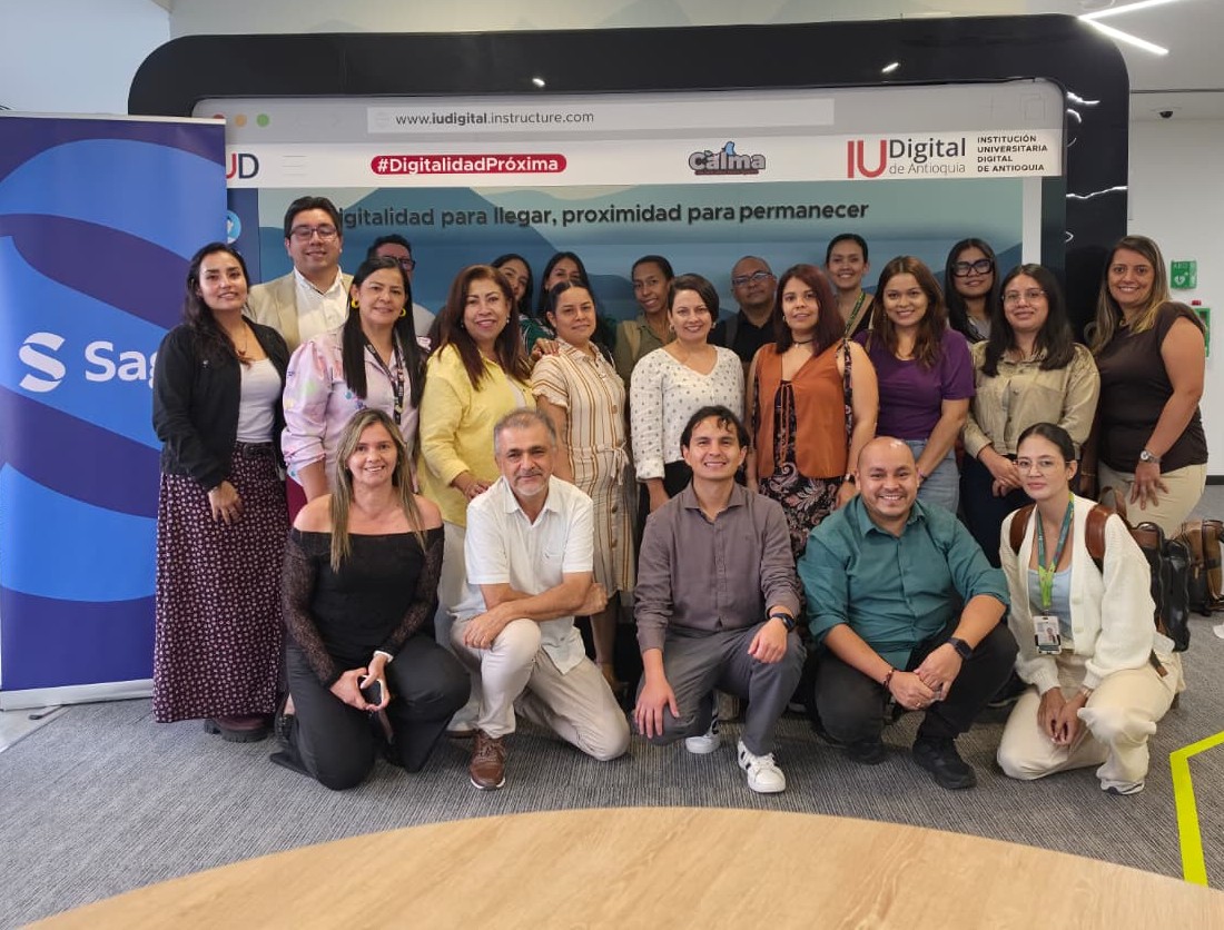 Sage Publishing, una de las editoriales más importantes de la industria, visitó la IU Digital de Antioquia