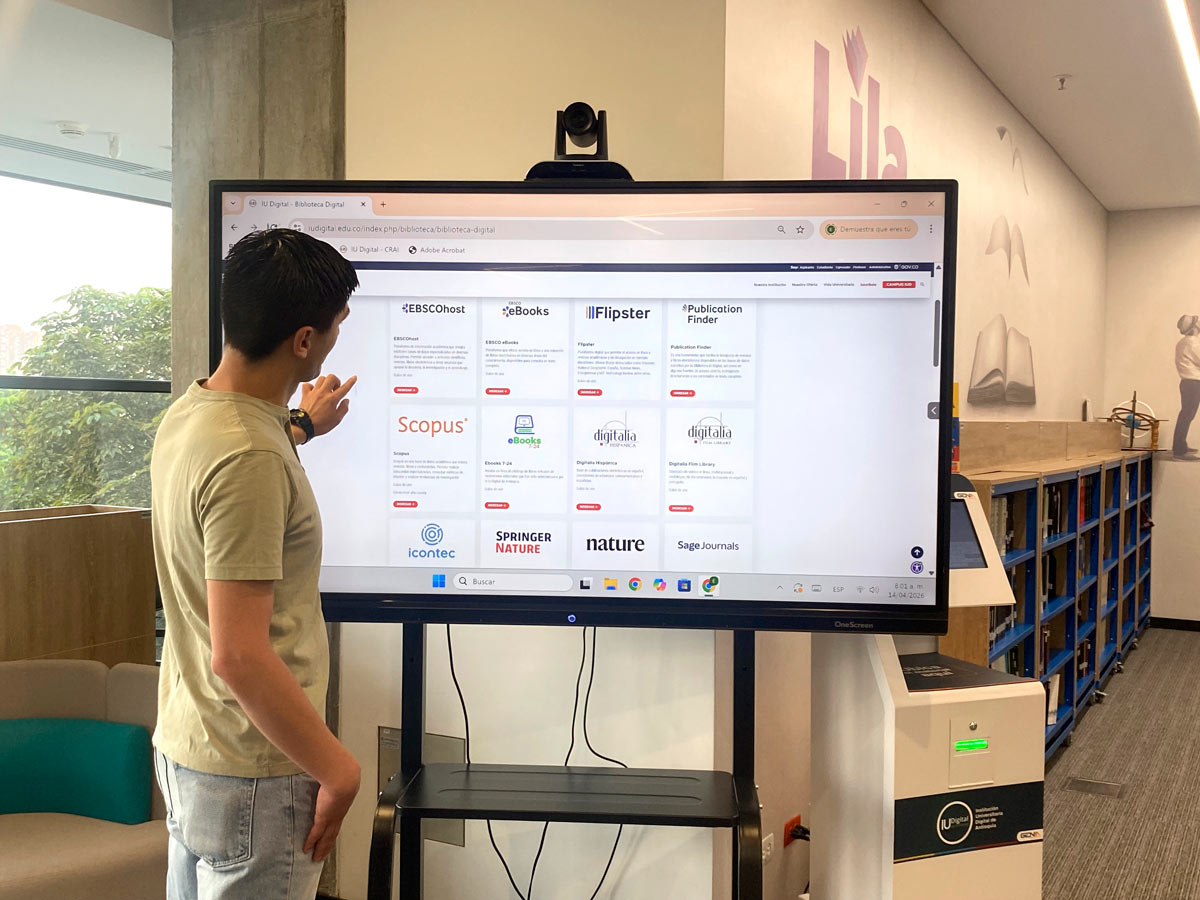 ¡IU Digital de Antioquia se une al Consorcio Colombia: accede a las mejores bases de datos científicas del mundo!